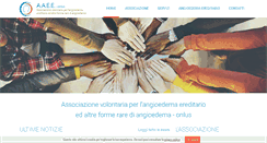 Desktop Screenshot of angioedemaereditario.org